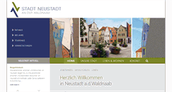 Desktop Screenshot of neustadt-waldnaab.de